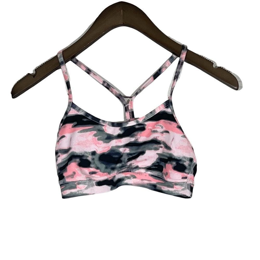 Lululemon Flow Y Bra Multi-coloured Size 2